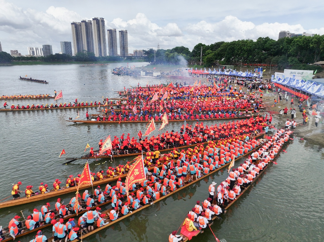 寒溪河压轴龙舟盛会！2026年潮玩文旅片区（茶山）龙舟趁景邀